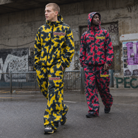 Ensemble de survêtement camouflage personnalisé pour homme, sweat à capuche et pantalon de jogging, logo personnalisé, étiquette OEM, vente en gros, marque privée, MOQ 50 pièces, fournisseur