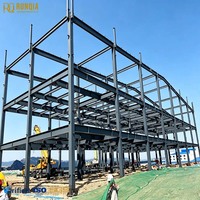 Almacén de Estructura de Acero Prefabricado, Instalación Rápida en Campo para Almacenamiento de Mercancías a Granel