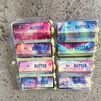 Jouets sensoriels en PU souple parfumés à la crème, jouet moelleux jaune en forme de beurre pour enfants et adultes