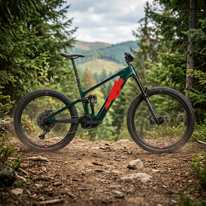 สำหรับจักรยาน Vala 1 C R E-Mountain/Bike 2025 โช้คไทเทเนียมสไตล์วินเทจ ล้อคาร์บอนไฟเบอร์แบบฮาล์ฟไพพ์ roabike - Product Image 3