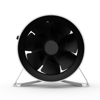 Ventilateur de ventilation efficace multi-vitesses de conception de moteur à réaction de 10 pouces 250 mm