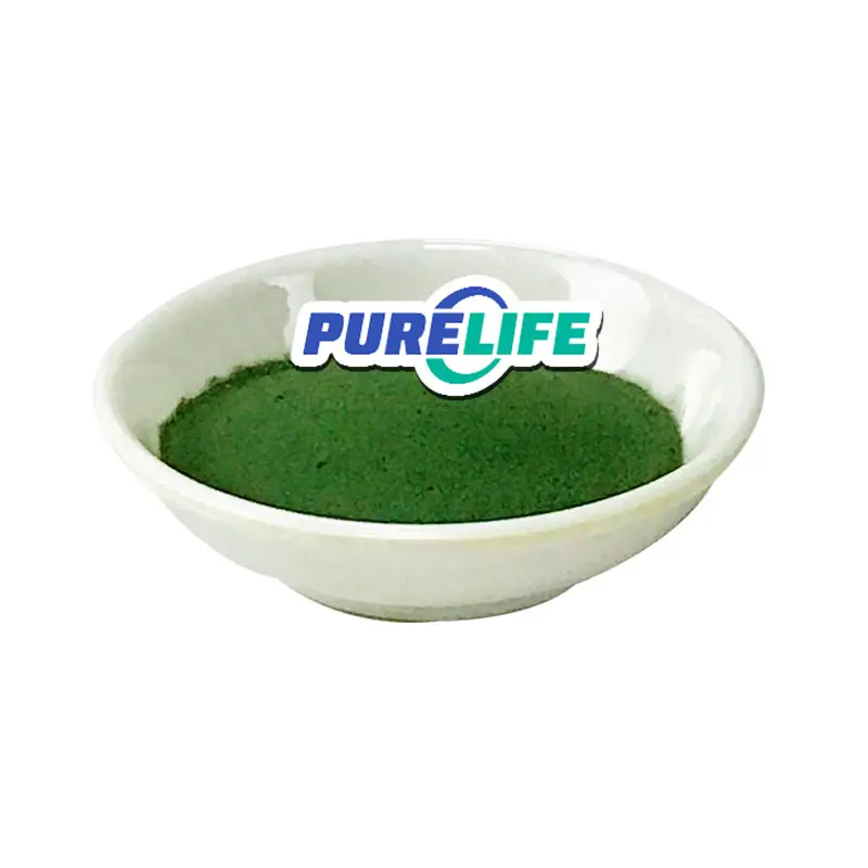 Prodotto di vendita a caldo di alta qualità per mangimi sfusi organici Maxima Spirulina Chlorella estratto in polvere per pesci