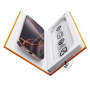 Aikice giấy ma thuật hộp dễ dàng cài đặt HD bảo vệ màn hình cài đặt Kit bụi miễn phí kính cường lực cho iphone17 16 15 Pro Max - Product Image 5
