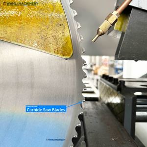 CE Certified Fully Automatic High Speed High-Accuracy Circular Saw <strong>Machine</strong> CNC Metal Bar <strong>Cutting</strong> <strong>Machine</strong> 11kw Motor Gear - Product Image 5