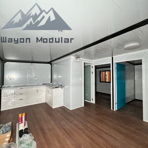 Villa extensible Wayon Tropical Resort gris anthracite avec finitions noires pour hébergement <span class=keywords><strong>de</strong></span> <span class=keywords><strong>vacances</strong></span> - Product Image 3