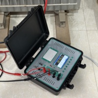 Micro-ohmmètre 10A pour la mesure de la résistance de bobinage et de l'impédance en courant continu faible, avec sélection de courant de sortie à 6 vitesses et un mode automatique