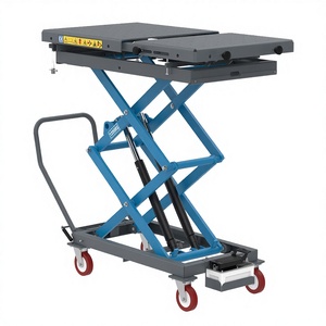 Hauvrex Più Venduto Sollevatore a Forbice Idraulico Pneumatico da 1.2 Tonnellate con Cilindro Singolo, Altezza 1920mm, per Pacchi Batteria Auto Elettriche - Product Image 4