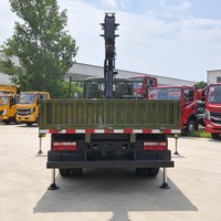 Grue mobile sur camion de 3 et 4 tonnes, certifiée CE, personnalisable, pour la construction et les projets municipaux, directement de l'usine