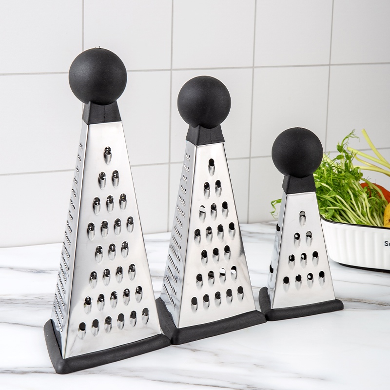 Smart Multifunctional Three-Sided Grater Set Box Grater For Cheese, Fruit & Vegetable Tools Stainless steel