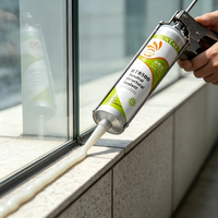 Scellant silicone structurel RUNTAI RT-8500 pour projets de façades murales en verre
