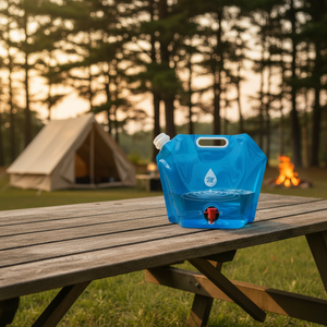 Bolsa de Agua Plegable de 3L con Grifo y Asa, Bolsa de Almacenamiento Compuesta a Prueba de Fugas con Impresión Personalizada - Product Image 2