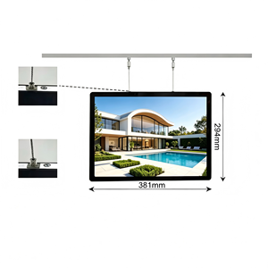 Panneau lumineux personnalisé pour l'immobilier : Boîte à lumière en acrylique cristallin avec éclairage en bande LED - Product Image 1