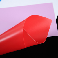 Panneaux en plastique PP coloré mat, feuilles de polypropylène pour signalétique et emballage, découpe personnalisée disponible
