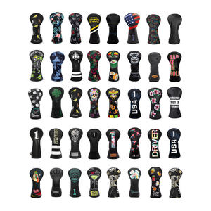 Latest Design <b>Golf</b> Headcover Customized <b>Golf</b> Driver <b>Cover</b> Unisex Embroidery Logo <b>Golf</b> Club <b>Head</b> <b>Cover</b> - Product Image 1