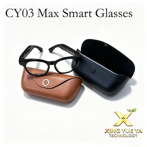 แว่นตาอัจฉริยะ AI รุ่นใหม่ CY03 Max รองรับวิดีโอคอลและการแปลเสียงแบบเรียลไทม์ กล้อง HD 8MP ความละเอียด 1080P สำหรับกีฬากลางแจ้ง พร้อมเคสชาร์จ - Product Image 1
