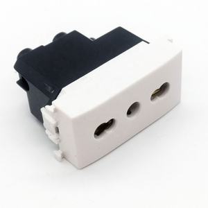 Italia modelo personalizado Metal estampado eléctrico 3 agujeros <span class=keywords><strong>General</strong></span> <span class=keywords><strong>Electric</strong></span> hoja estampado interruptor piezas de latón - Product Image 1