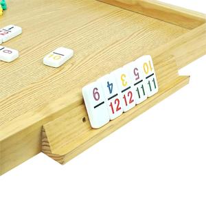 Table <span class=keywords><strong>de</strong></span> dominos en bois FuPai en promotion, sans pieds, personnalisable avec logo pour le jeu <span class=keywords><strong>de</strong></span> dominos - Product Image 2