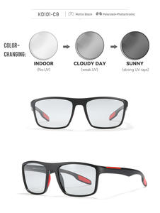 2025 KDEAM New Custom Logo Polarisierte Sonnenbrillen Herren Hot Selling Fashion Luxus Sonnenbrillen Marke Großhandel Black Mirror Blu Ray - Product Image 5