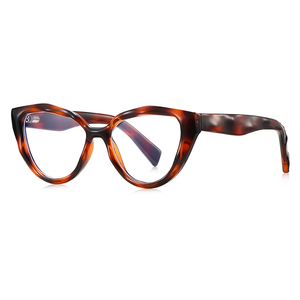 Montures de lunettes papillon TR90 pour femme, design de marque, grandes montures ondulées, pour <span class=keywords><strong>myopie</strong></span>, optiques - Product Image 4
