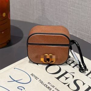 Funda Protectora <span class=keywords><strong>de</strong></span> Cuero PU Vintage para <span class=keywords><strong>Apple</strong></span> <span class=keywords><strong>Airpods</strong></span> 1 <span class=keywords><strong>2</strong></span> 3 Pro <span class=keywords><strong>2</strong></span>, <span class=keywords><strong>Estuche</strong></span> <span class=keywords><strong>de</strong></span> <span class=keywords><strong>Carga</strong></span> para Auriculares Inalámbricos, Funda para <span class=keywords><strong>Airpods</strong></span> 4 - Product Image 1