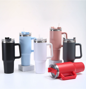 Bicchiere personalizzato <span class=keywords><strong>con</strong></span> manico personalizzato da 40 once tazza personalizzata da viaggio <span class=keywords><strong>con</strong></span> coperchio e paglia-Laser inciso <span class=keywords><strong>con</strong></span> testo del Logo del <span class=keywords><strong>nome</strong></span> - Product Image 6