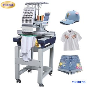 EM0901F Mesin Jahit otomatis 9 jarum, mesin jahit bordir Industri kepala tunggal mesin jahit terkomputerisasi - Product Image 1