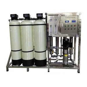 1000LPH आरओ पानी फिल्टर जल उपचार उपकरणों रिवर्स असमस पानी फिल्टर प्रणाली के साथ यूवी और ओजोन जनरेटर