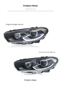 For <b>Headlight</b> Assembly 09-15 Model 12V High-End R Daytime Running Lights With Lens 12v <b>LED</b> <b>Headlights</b> for <b>Headlight</b> Assembly 09- - Product Image 4