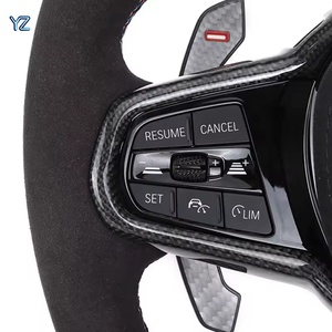 Volante Deportivo YZ Alcantara M Performance para <span class=keywords><strong>BMW</strong></span> G30 G31 G32 X3 G01 X4 G02 M2 G87 M3 G80 M4 G82 - Product Image 4