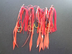 Leurres de pêche souples en Silicone avec ruban lumineux, jupe en caoutchouc, remplacement pour Jigs de curseur Tai Kabura poulpe <span class=keywords><strong>Madai</strong></span> calmar - Product Image 2