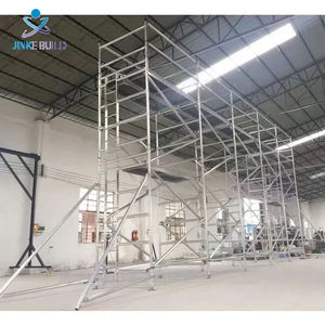 China Hersteller Mobile Aluminium Scaffold Tower | Leichtes Roll gerüst für den Bau - Product Image 4