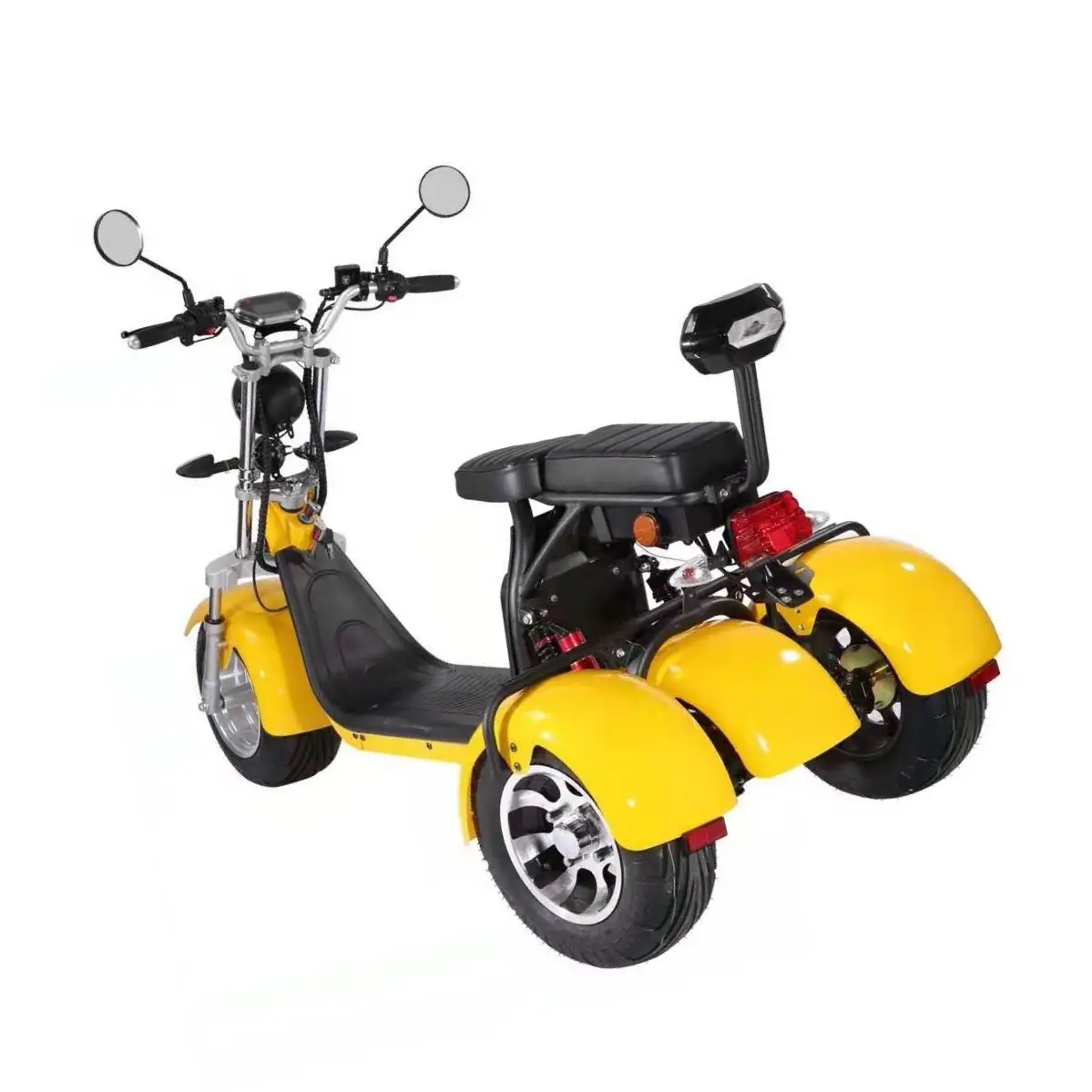 Scooter elétrico adulto de alta qualidade, eec/coc certifica a segurança de três rodas