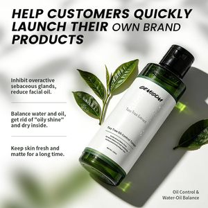 <span class=keywords><strong>Spray</strong></span> tonifiant OEM/ODM à l'huile d'arbre à thé pour le contrôle du sébum, éclaircissant, apaisant, anti-acné, affinant les pores et équilibrant le sébum, nourrissant pour peaux grasses et sujettes à l'acné - Product Image 5
