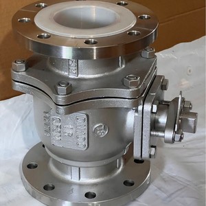 Vanne à boisseau sphérique PFA 316L DN65 2 pouces pour le contrôle du débit de fluides corrosifs à usage industriel - Product Image 3