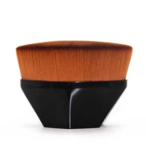 Crema en polvo Cosméticos Flat Top Kabuki Hexagon Face Blush Liquid Powder Foundation Makeup Brush - Product Image 1