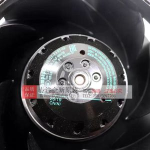 Ventilateur centrifuge R2E225 RA92, moteur AC 230V, ventilateur de conduit, 500 tr/min, pale en plastique noir, import Allemagne - Product Image 3