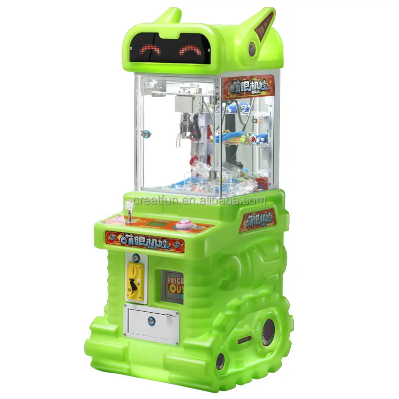 Price cheap happy robot mini claw machine reliable quality toy claw machine Children like claw machine