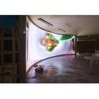 Panel de pantalla led para interiores, sistema de control con pantalla led novastar, RGB 2121SMD, 192x192mm, P3