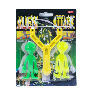 Trò Chơi Tiệc Chơi Đồ Chơi Mới Lạ TPR Mềm Mini Người Ngoài Hành Tinh Tấn Công Flanger Người Ngoài Hành Tinh Sling Shot Dính Người Ngoài Hành Tinh Catapult - Product Image 4