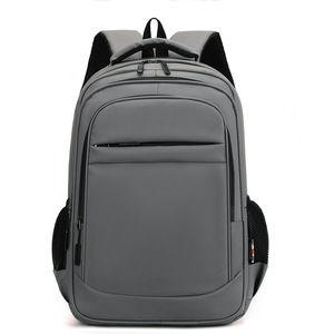 Laptop <b>Backpack</b> Large Capacity Unisex Solid Color With <b>Computer</b> Interlayer For Travel Business Casual Use - Product Image 5