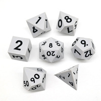 Prix d'usine Silicone Moule Dés RPG DND Jeu de dés polyédriques pour jeu d'aventure
