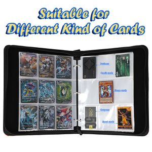 Logotipo personalizado PU cuero 2024 9 bolsillo poke Mon TCG MTG deporte hockey béisbol fútbol coleccionable tarjetas álbumes <span class=keywords><strong>de</strong></span> libros - Product Image 5