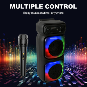 Altavoz TWS para Fiestas en Casa SING-E ZQS3724MX, Columna Inalámbrica Activa de Alta Potencia con BT 5.0, <span class=keywords><strong>Mini</strong></span> Bajo RGB, Micrófono, Fabricado en China - Product Image 2