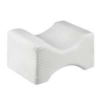 Oreiller de jambe en mousse à mémoire de forme pour dropshipping, oreiller contour, oreiller pour genoux, pour le sommeil et le repos, soulagement de la douleur sciatique