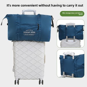 Sac à dos pliable personnalisé avec logo, sac de voyage portable, sac à dos pliable imperméable pour cadeaux promotionnels, affaires, <span class=keywords><strong>travail</strong></span> - Product Image 3