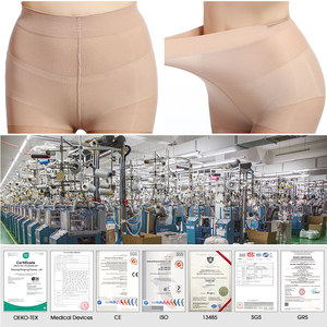 Pantimedias de Mujer Antideslizantes con Suela Adhesiva, Cintura Alta, Alta Elasticidad, Transpirables, Tejidas, Suaves y Delgadas - Product Image 5