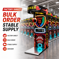 Machine de jeu d'arcade de boxe à monnayeur, modèle Ultimate Big Hit Punch, pour divertissement de rue