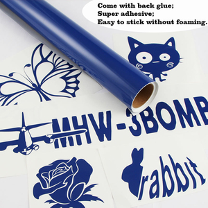 Nhà máy cung cấp vĩnh viễn đồ họa Vinyl Sticker PVC tự dính cắt màu Vinyl CuộN - Product Image 4
