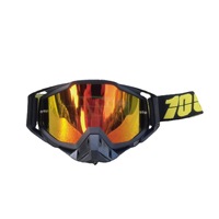 Masque de protection pour moto tout-terrain Old Hundred, anti-vent et anti-sable, pour karting, course de locomotives et activités de plein air