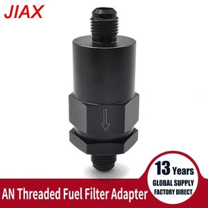 Filtre à carburant en ligne usiné CNC série JXSS102, AN6 AN8 mâle-mâle, 900L/H, haut débit, faible chute de pression, pour voiture, moto, course - Product Image 5